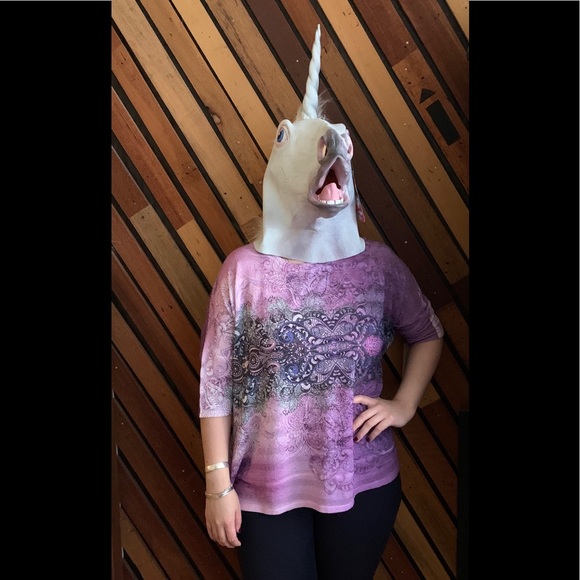 Paisley Purple top - Picture 5 of 7